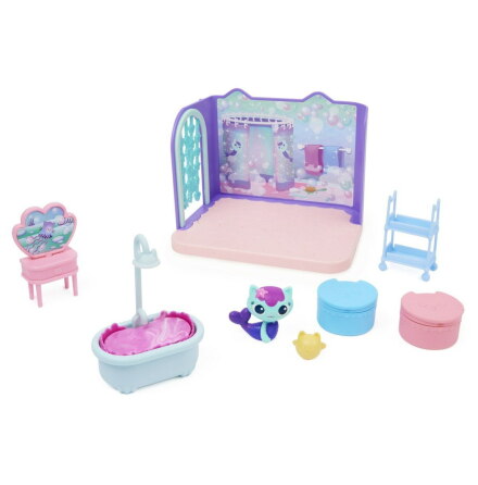 Gabby's Dollhouse Deluxe Room - MerCat's Primp & Pamper Bathroom