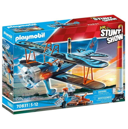 Playmobil Air Stunt Show Phoenix Biplane