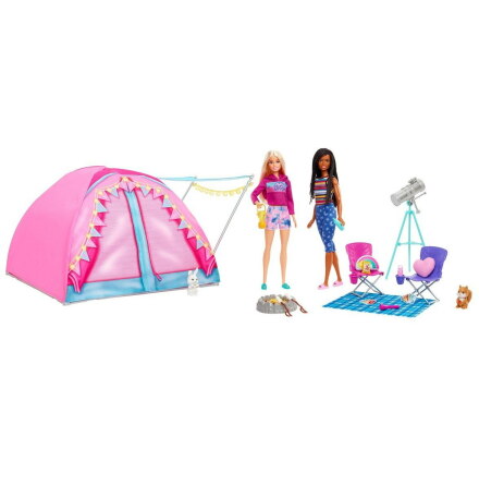 Barbie Let's Go Camping Tent