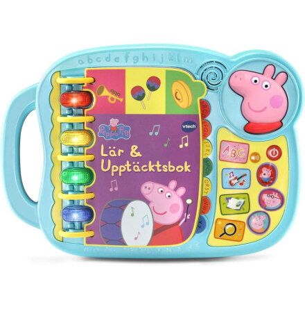 Vtech Greta Gris Lr och Upptcktsbok