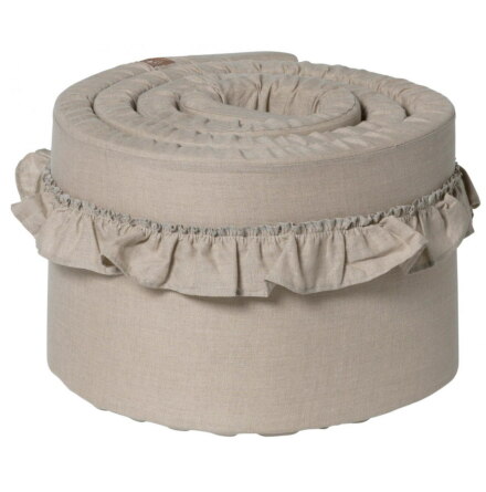 NG Baby Spjlskydd Tjockt Volang, Natural Mood Ruffles