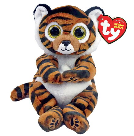 TY Beanie Bellies Clawdia Tiger, Regular 20cm