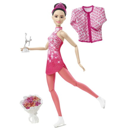 Barbie Winter Sports Ice Skater Doll