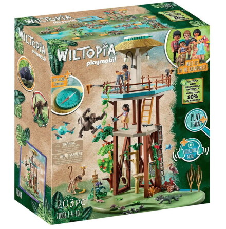 Playmobil Wiltopia Research Tower with Compass