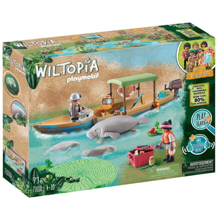 Playmobil Wiltopia Boat Trip to the Manatees