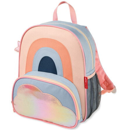 Skip Hop Spark Style Little Kid Backpack, Regnbge